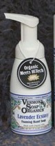 Image of Vermont Soap Organics Lavender Foaming Hand Soap available at Great Spirit Store